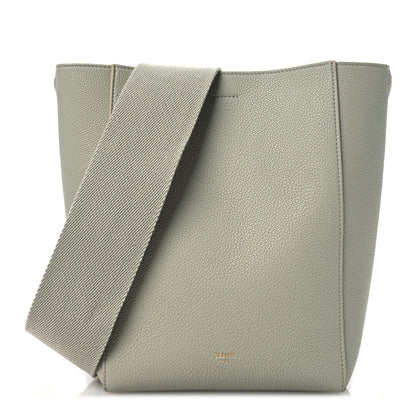Celine Soft Grained Calfskin Small Sangle Bucket Bag Grey 1 of 12