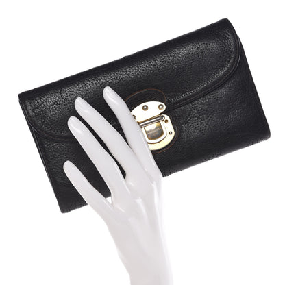 Louis Vuitton Mahina Amelia Wallet Black 2 of 11