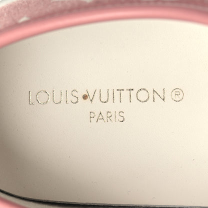 Louis Vuitton Denim Monogram Squad Sneakers 41 Pink 8 of 9