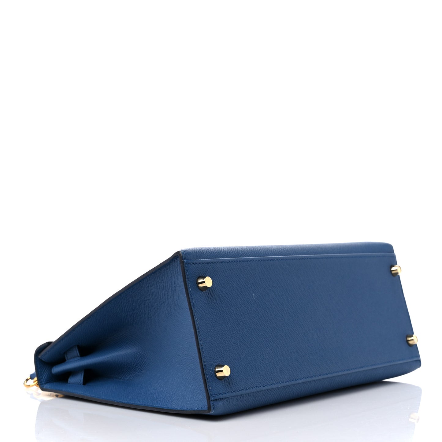Epsom Kelly Sellier 28 Bleu Agate