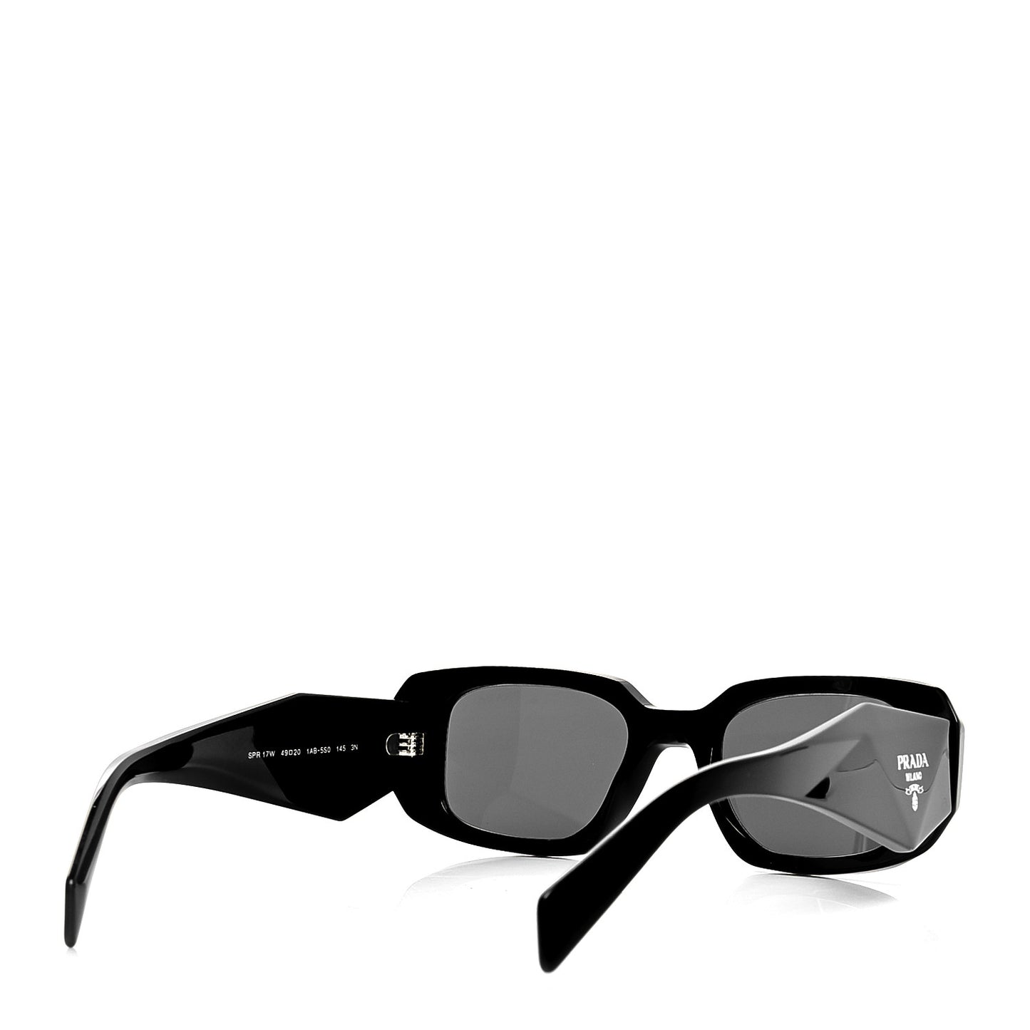 Acetate Symbole Sunglasses SPR 17W Black