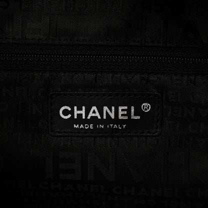 Chanel Caviar Square Stitched Bowler Black 5 of 9