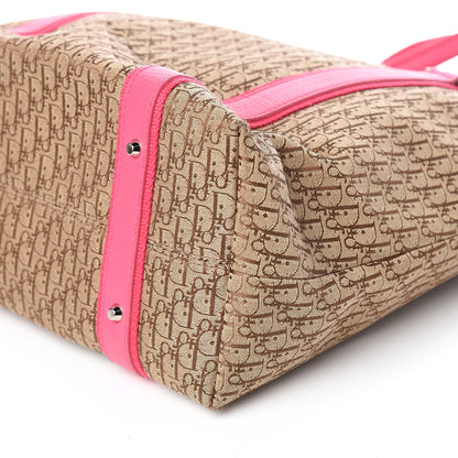 Christian Dior Monogram Tote Pink 10 of 11