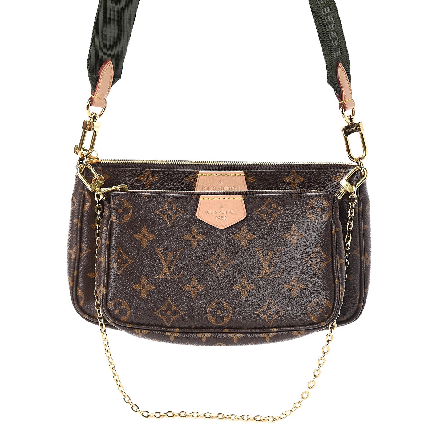 Monogram Multi Pochette Accessories Kaki