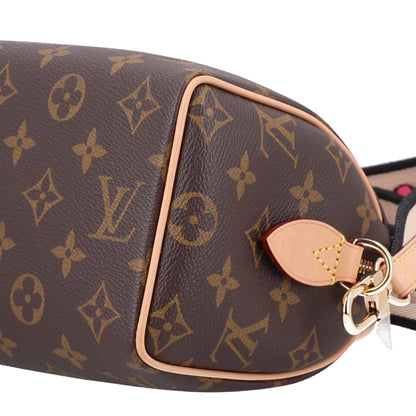 Louis Vuitton Monogram Speedy Bandouliere 20 Black 8 of 8