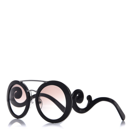 Prada Baroque Sunglasses SPR 13S Black 1 of 6
