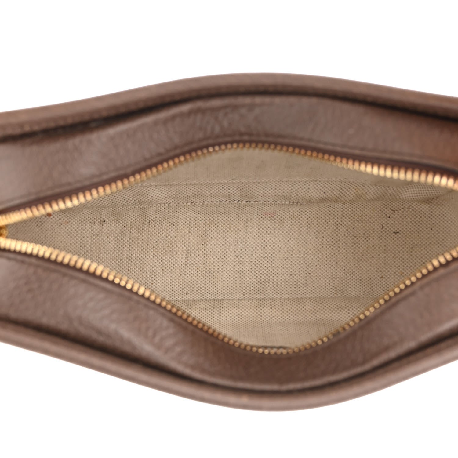 Gucci Monogram Jumbo GG Textured Dollar Calfskin Web Mini Crossbody Bag Camel Ebony New Acero 5 of 12
