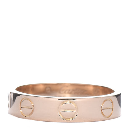 Cartier 18K Yellow Gold 3.5mm LOVE Ring 46 3.75 1 of 4