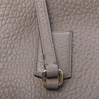 Burberry Heritage Grain Medium Woodbury Tote Pale Taupe 19 of 24
