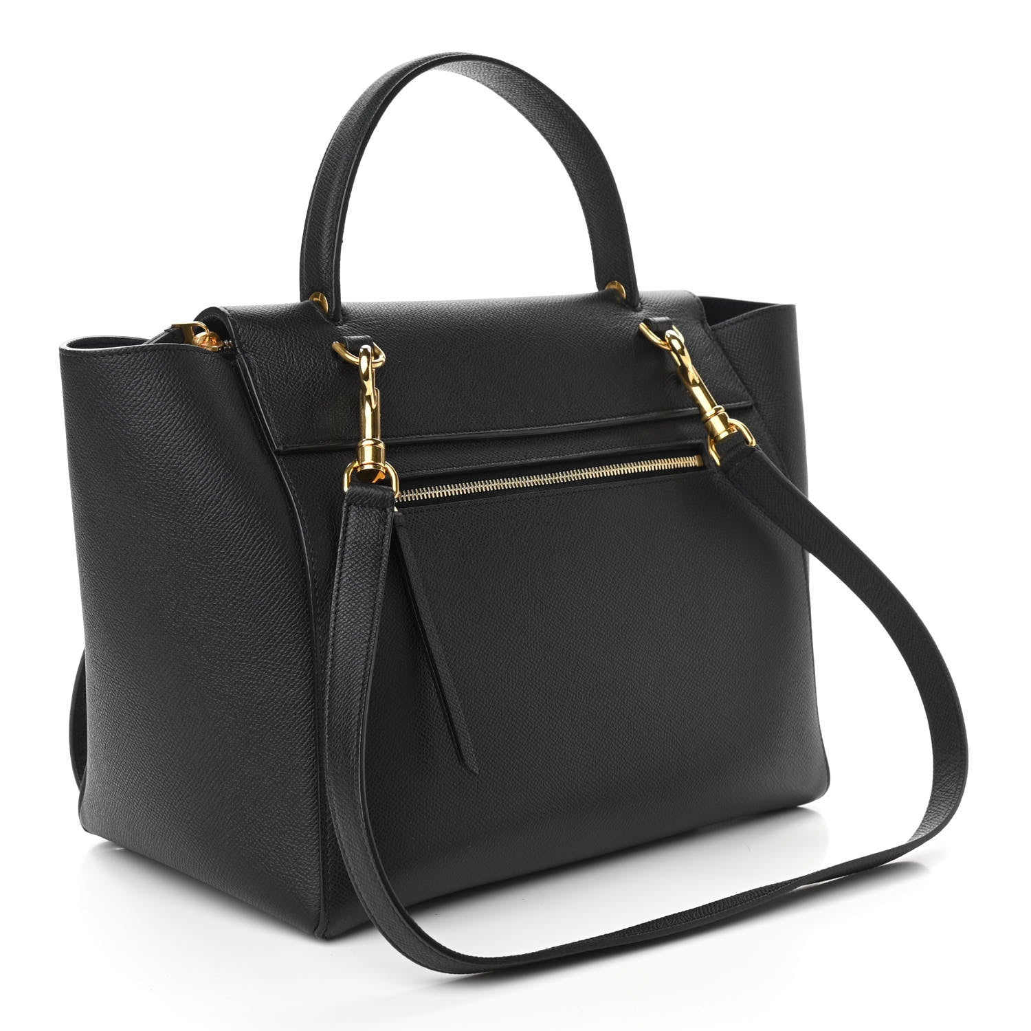 Celine Grained Calfskin Mini Belt Bag Black 3 of 11