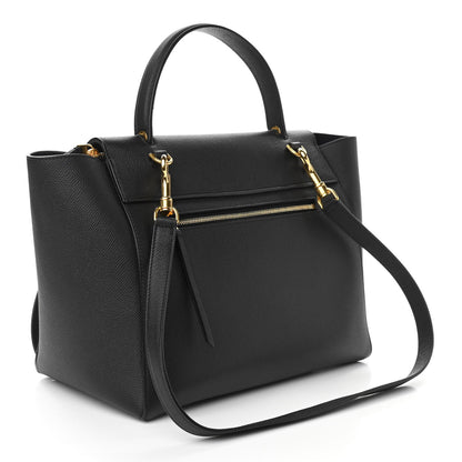Celine Grained Calfskin Mini Belt Bag Black 3 of 11