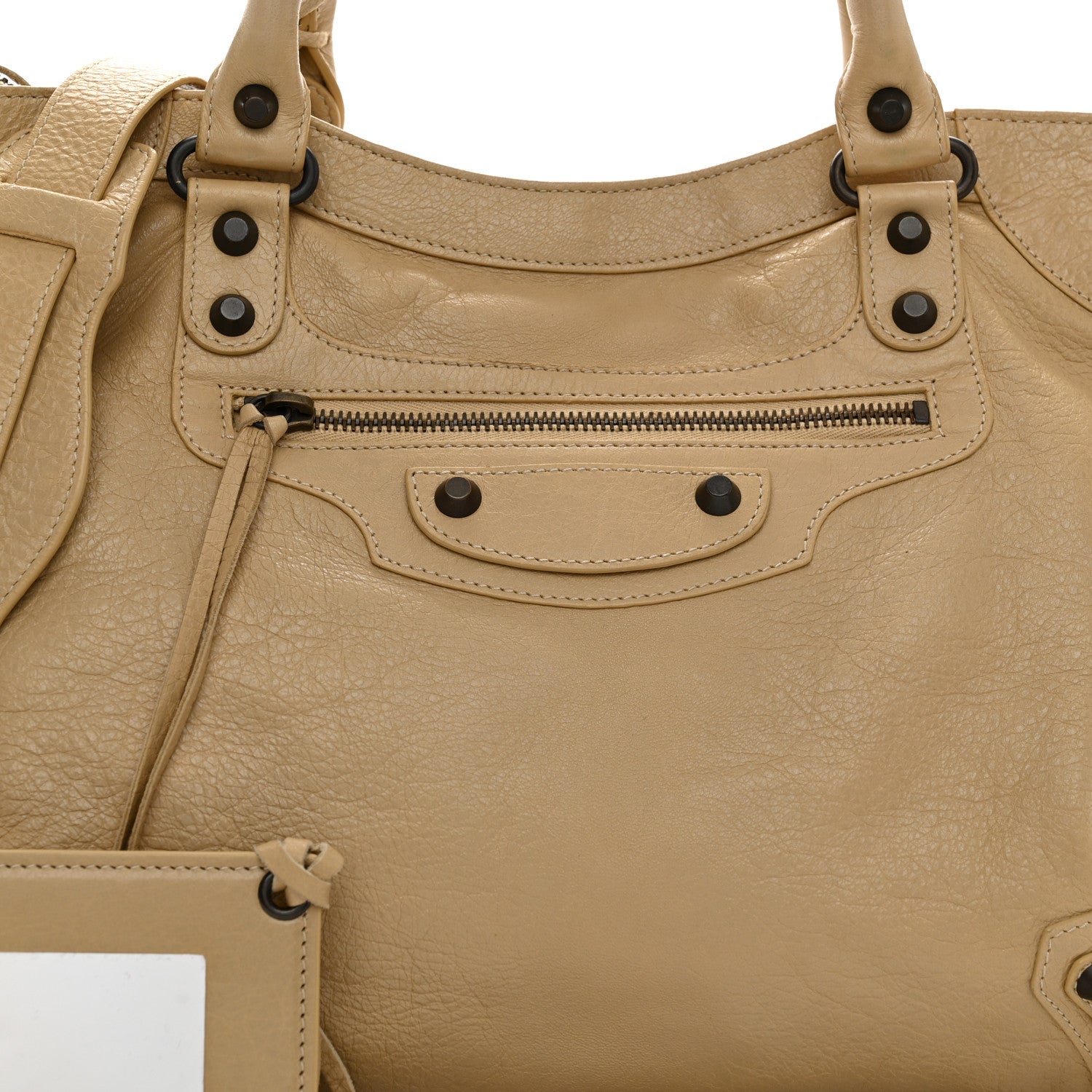 Balenciaga Agneau Classic Hardware Velo Beige Oryx 8 of 13