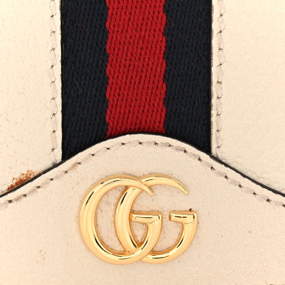 Gucci Textured Calfskin Small Ophidia Flap Messenger Bag Mystic White 12 of 12