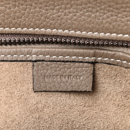 Celine Drummed Calfskin Nano Luggage Souris 8 of 12