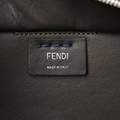 Fendi Vitello Dolce Shiny Nappa Petite 3Jours Tote Blue 6 of 11