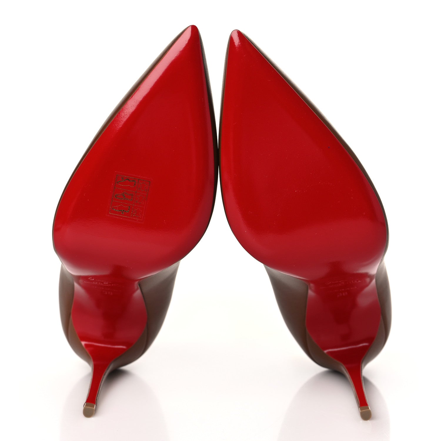 Christian Louboutin Nappa Kate 100 Pumps 38 Nude 5 6 of 9