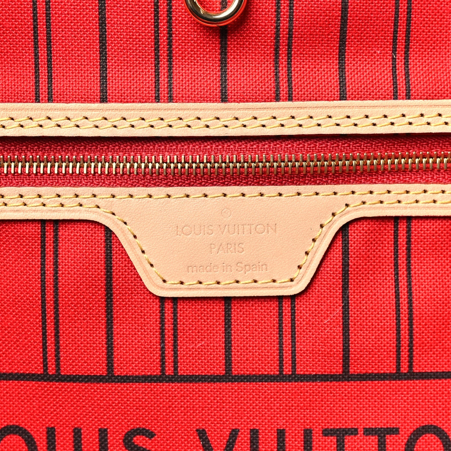 Louis Vuitton Monogram Neo Neverfull MM Cherry 7 of 9