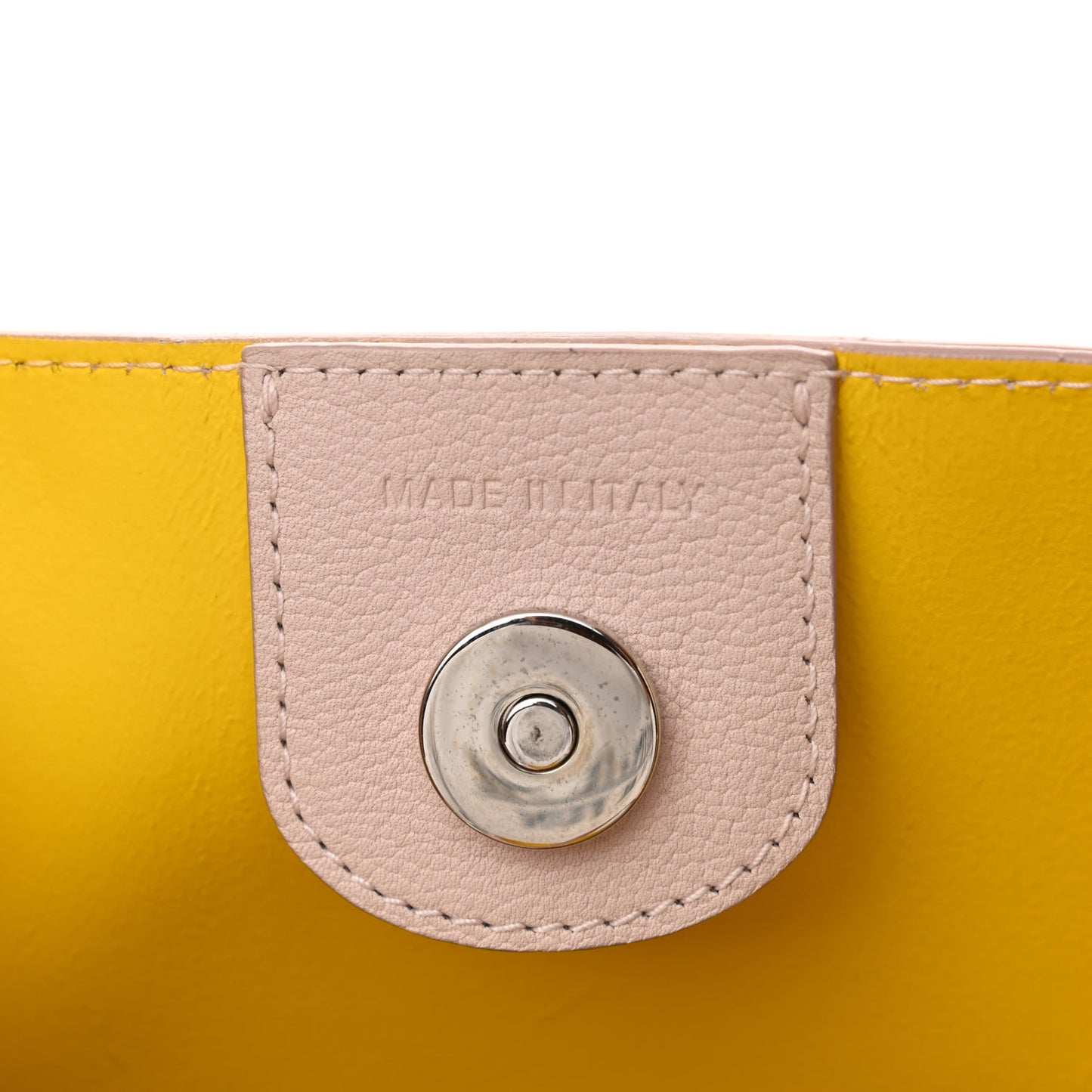Grained Calfskin Medium Blossom Tote Pink