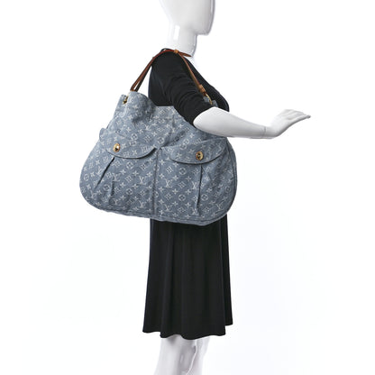 Louis Vuitton Denim Daily GM Blue Clair 2 of 9