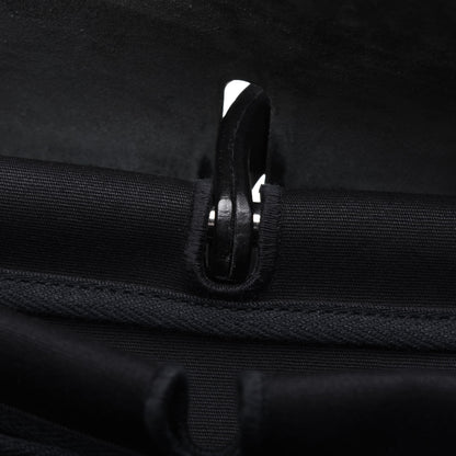 Hermes Toile Vache Calfskin Herbag 40 GM Black 10 of 30