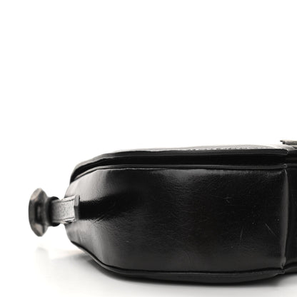 Off-White Calfskin Swiss Binder Flap Bag Black 11 of 12