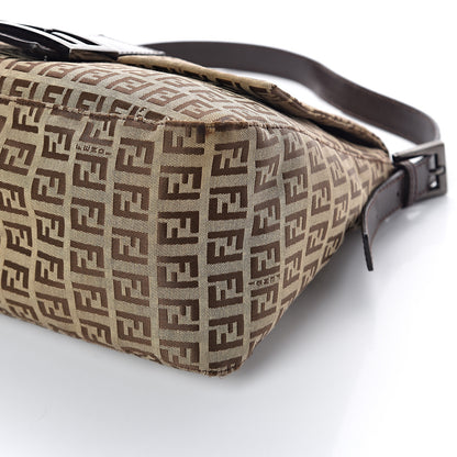 Fendi Zucchino Mama Baguette Brown 7 of 7
