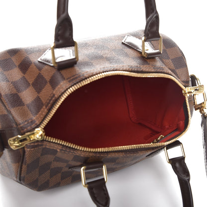 Louis Vuitton Damier Ebene Speedy Bandouliere 25 6 of 9