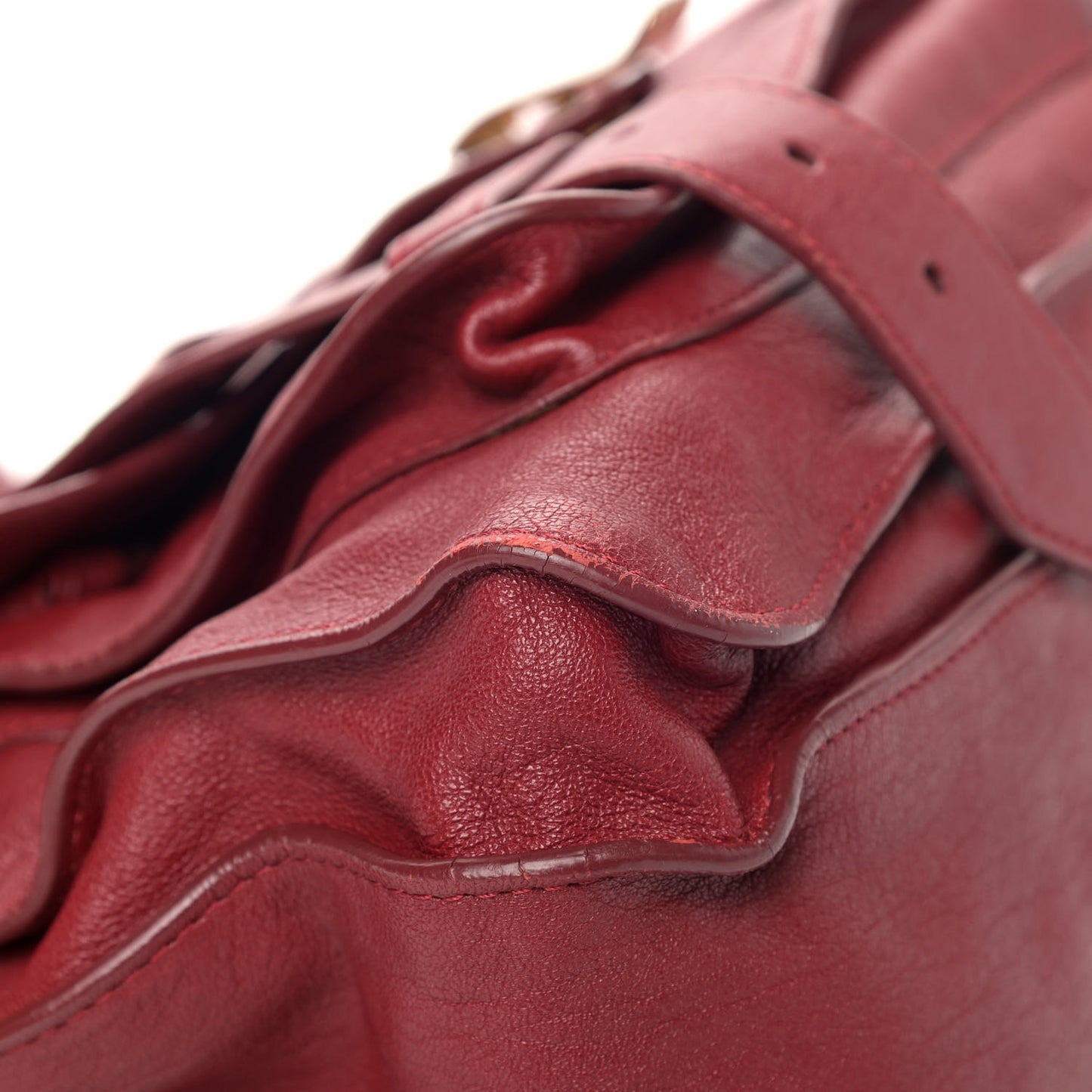 Lambskin Medium PS1 Satchel Chianti