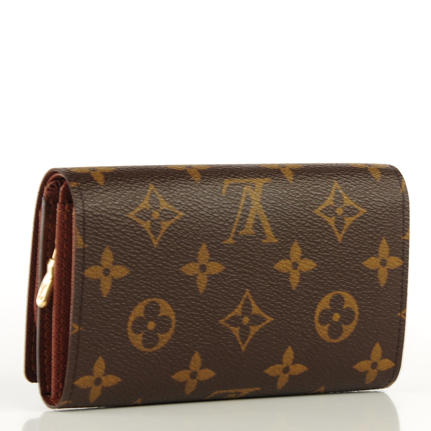 Louis Vuitton Monogram Porte-Monnaie Tresor Wallet 3 of 7