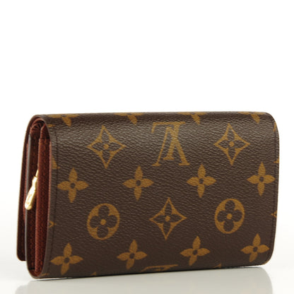 Louis Vuitton Monogram Porte-Monnaie Tresor Wallet 3 of 7