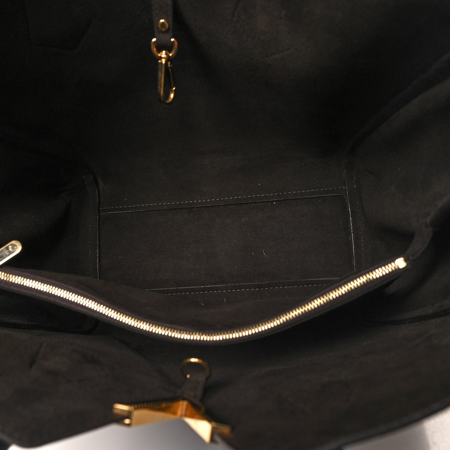 Calfskin Monogram Kimono Tote Black