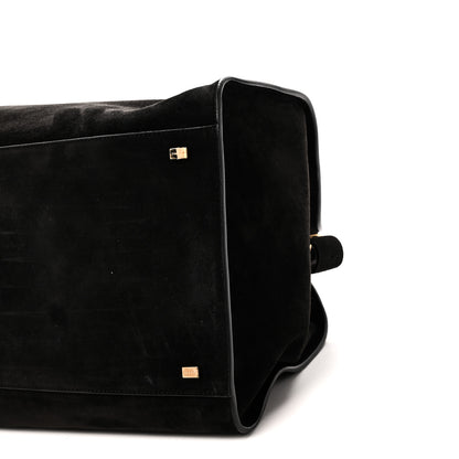 The Row Suede Soft Margaux 17 Black 9 of 10