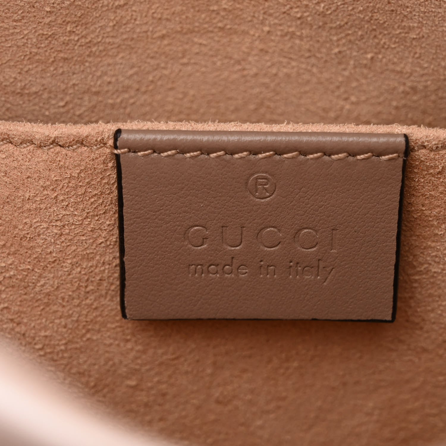 Gucci Calfskin Matelasse Small GG Marmont Chain Shoulder Bag Porcelain Rose 6 of 10