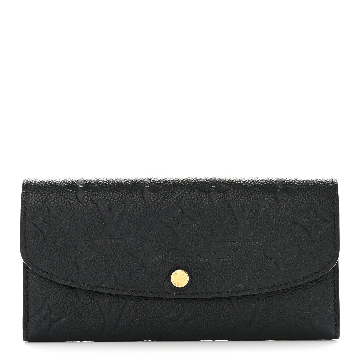 Louis Vuitton Empreinte Emilie Wallet Black Dune 1 of 8