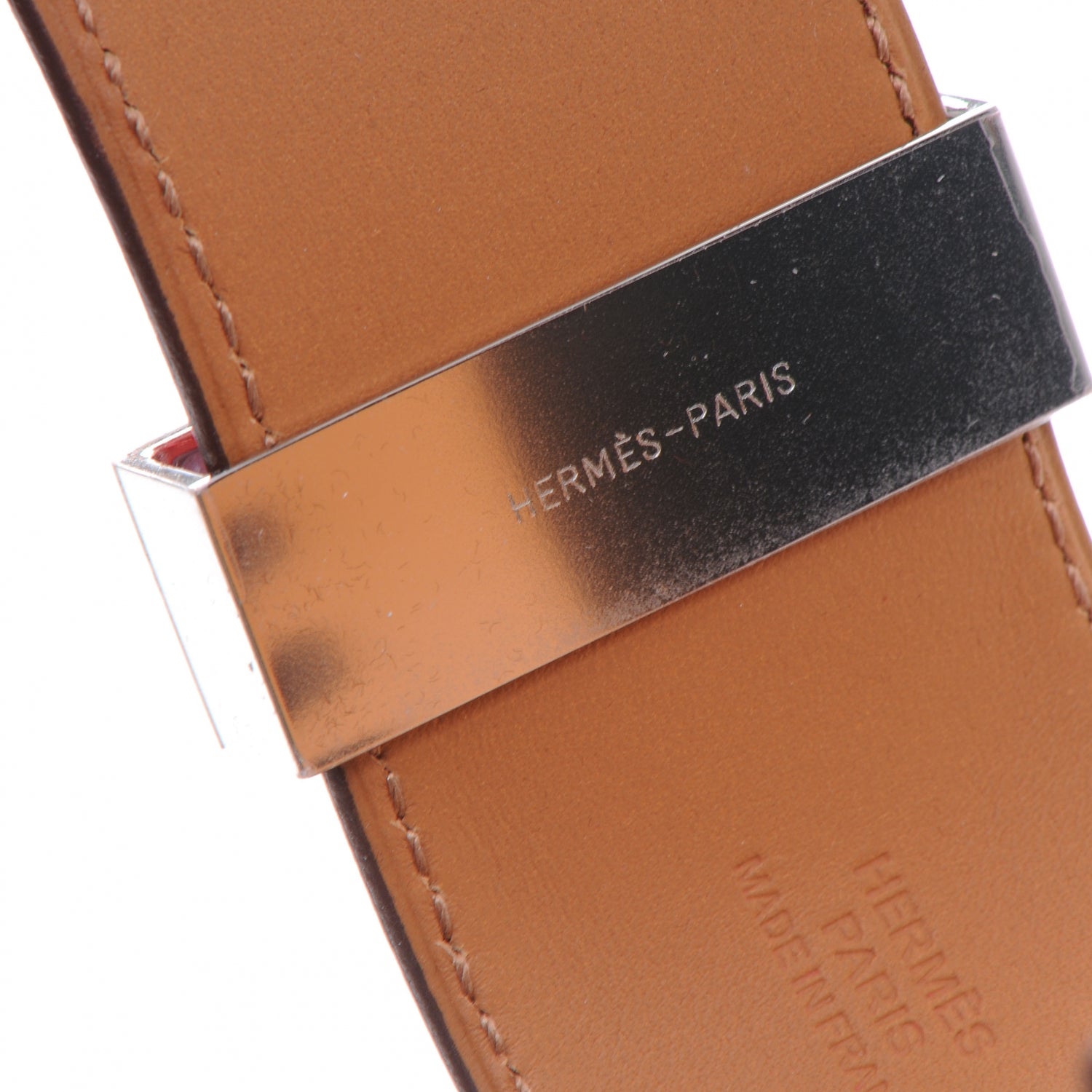 Hermes Epsom Collier de Chien CDC Bracelet S Rouge Casaque 6 of 7
