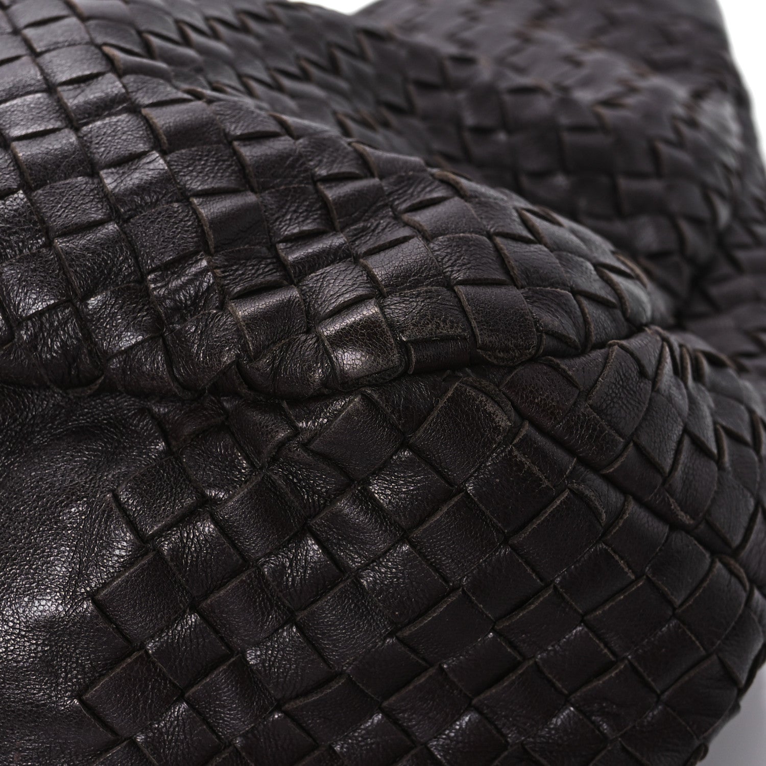Bottega Veneta Nappa Intrecciato Large Campana Hobo Ebano 12 of 14