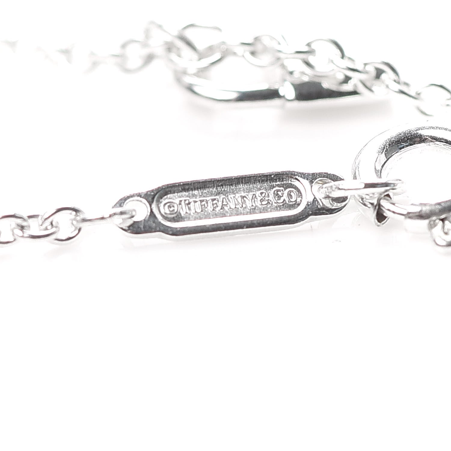 Tiffany Sterling Silver Enamel Love Notes Charm Bracelet Blue 4 of 6