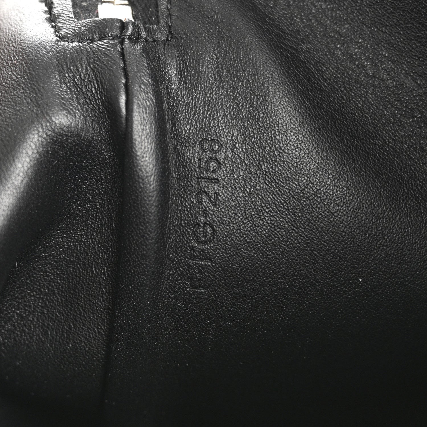 Celine Calfskin Large Made In Clutch Pouch Black 7 of 10