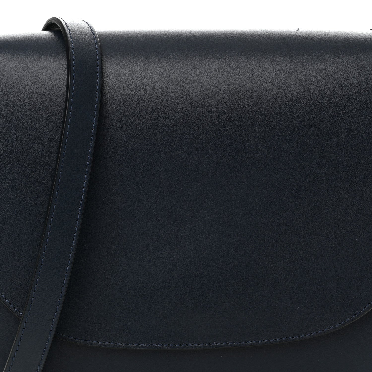 Mansur Gavriel Calfskin Flap Crossbody Bag Blue 7 of 15