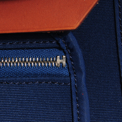 Hermes Toile Herbag Zip 31 PM Bleu de Malte 9 of 13