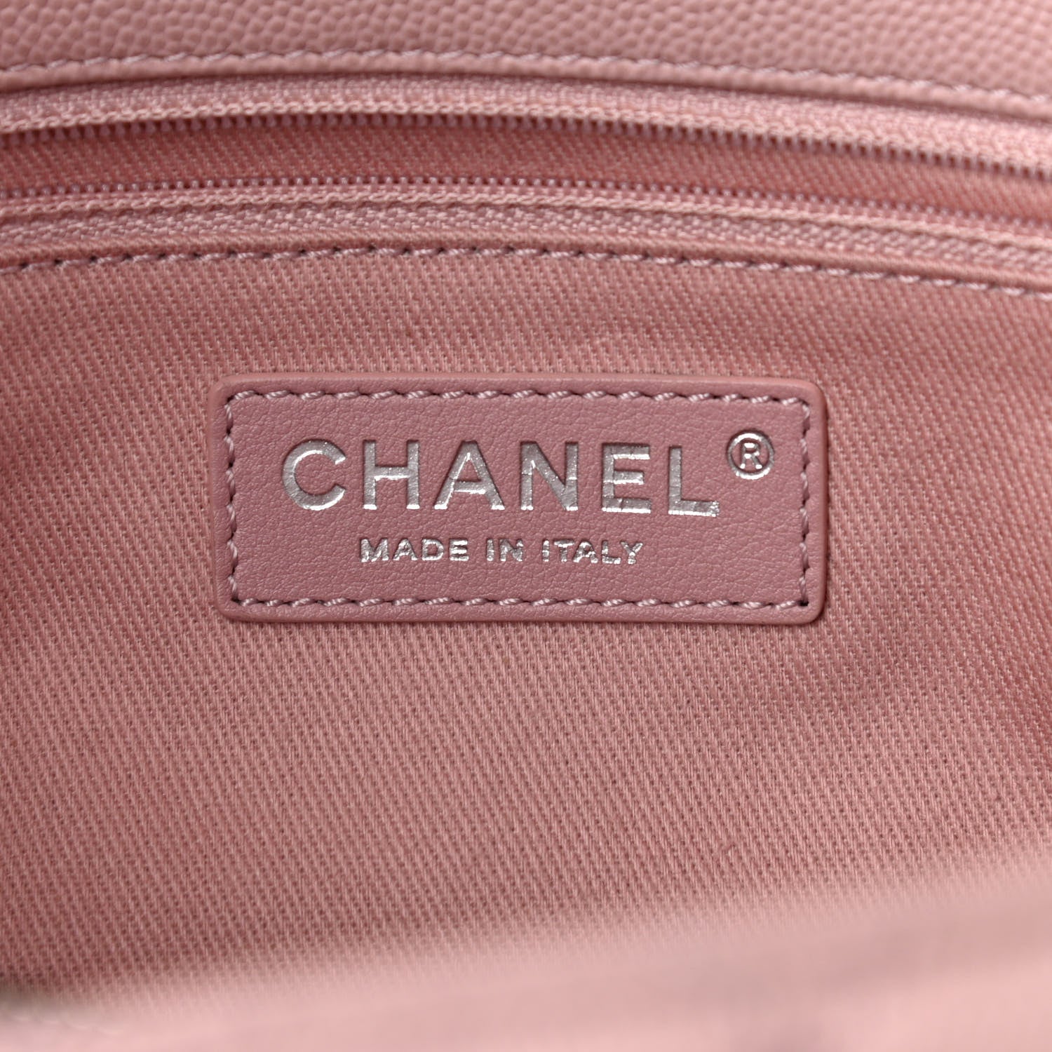Chanel Caviar Quilted Medium Coco Handle Flap Light Pink 12 of 17