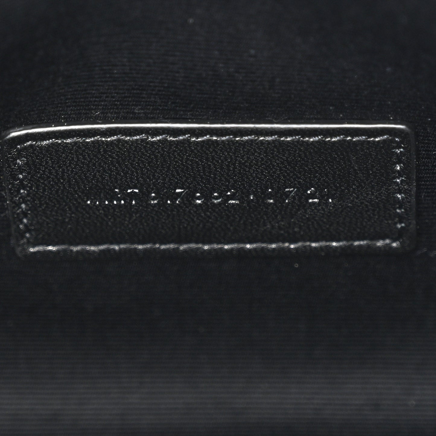 Grain De Poudre Matelasse Chevron Monogram Envelope Clutch Fog