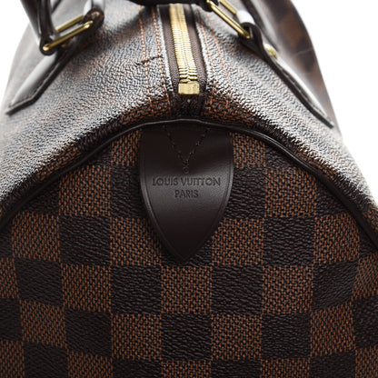 Louis Vuitton Damier Ebene Speedy 30 7 of 12