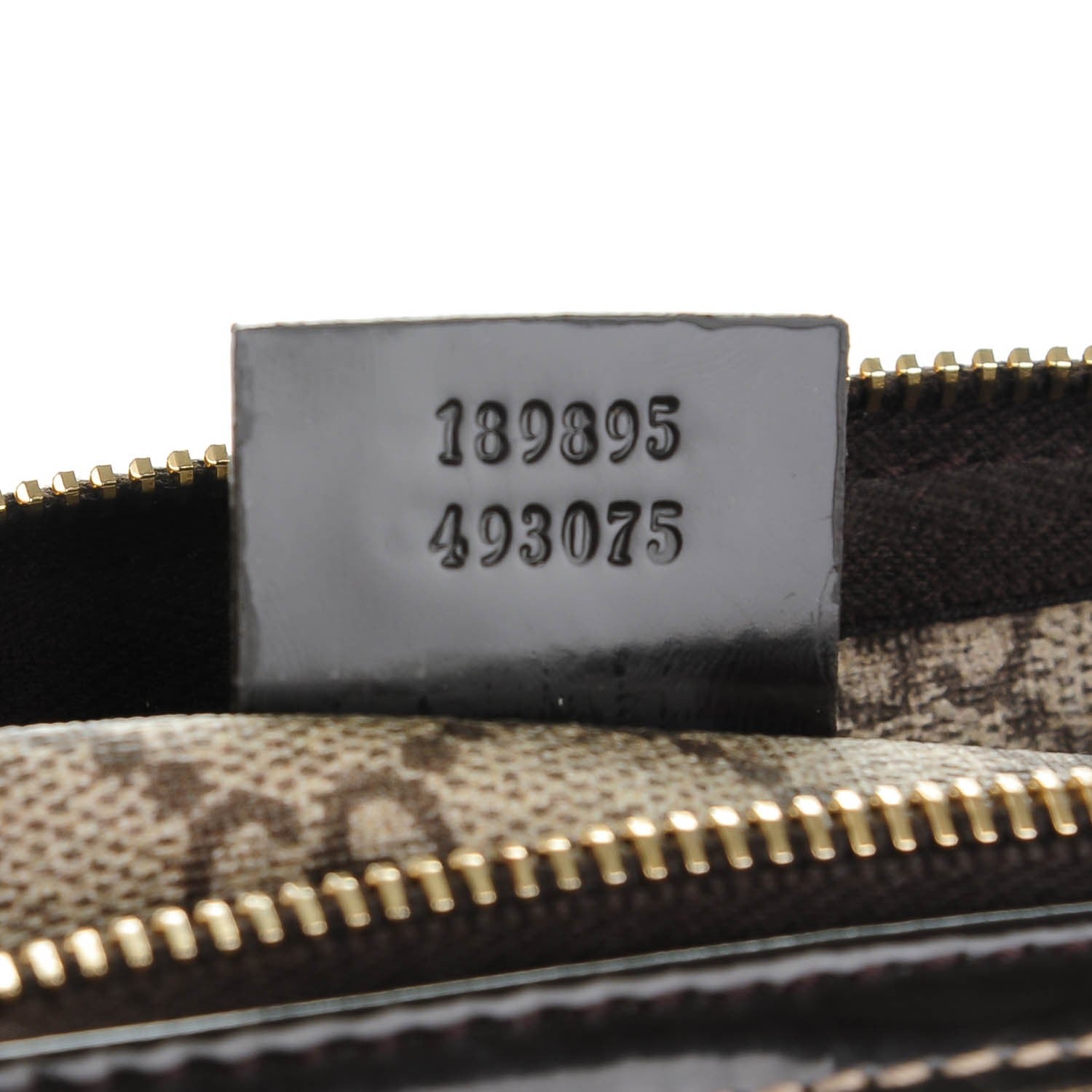 Gucci GG Plus Monogram Tattoo Heart Medium Joy Boston Dark Brown 7 of 8