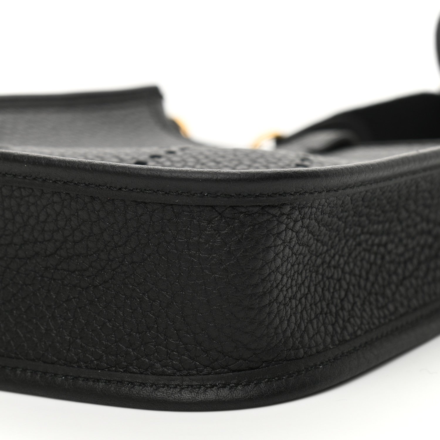Hermes Taurillon Clemence Evelyne TPM Black 10 of 11