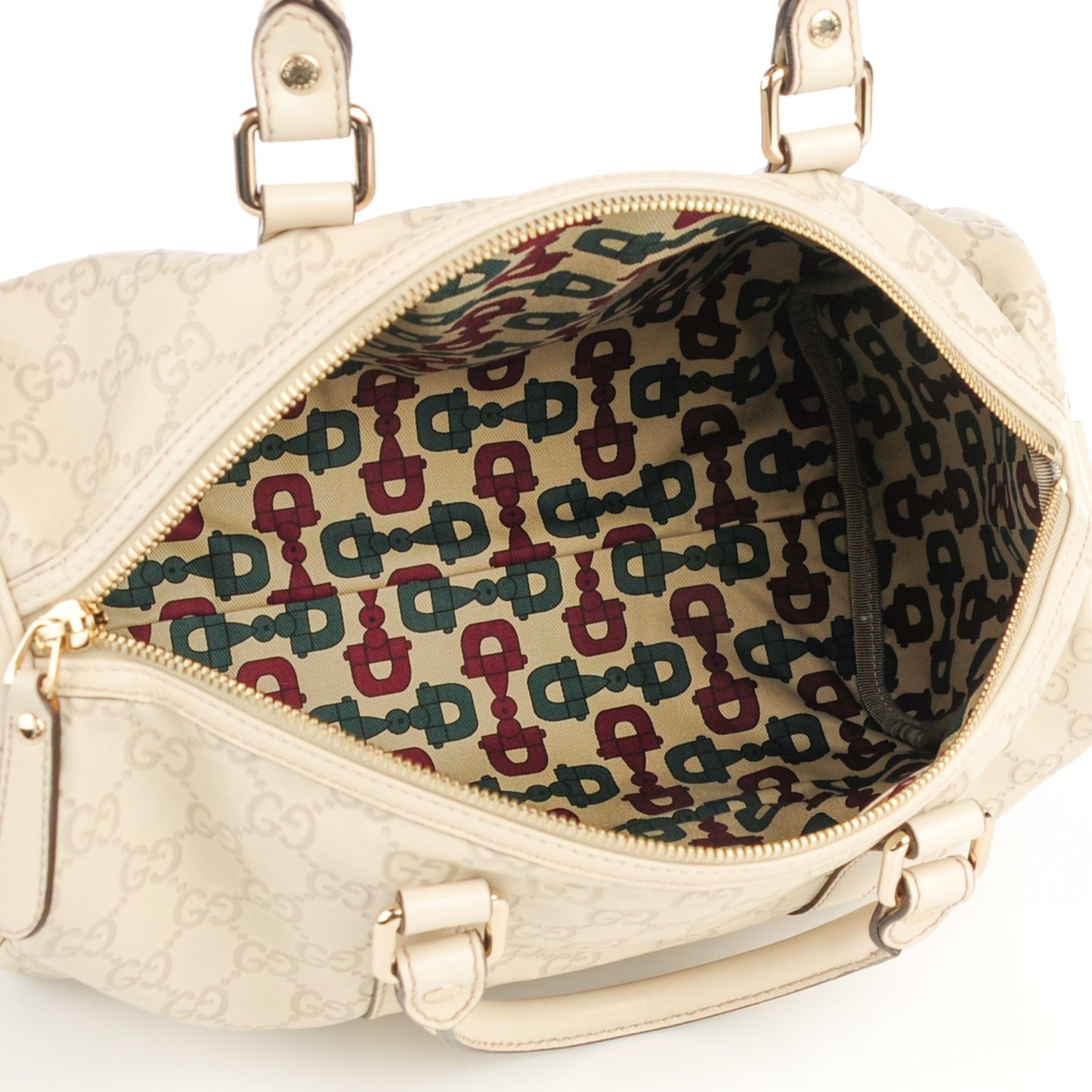 Guccissima Medium Joy Boston Off White