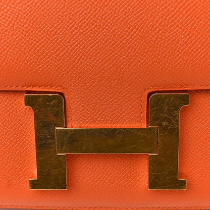Hermes Epsom Constance 24 Orange 21 of 31