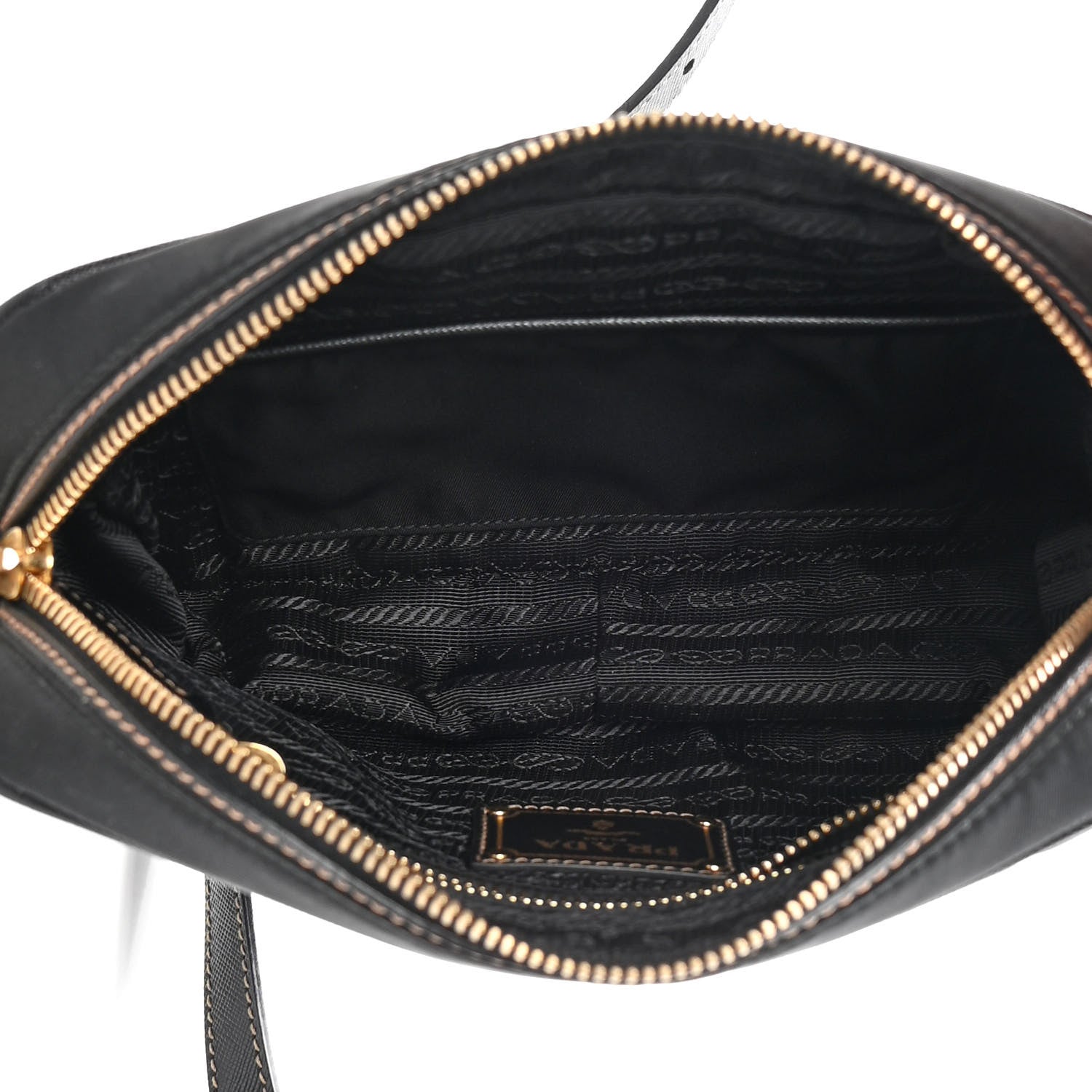 Prada Tessuto Nylon Mini Camera Crossbody Black 5 of 14