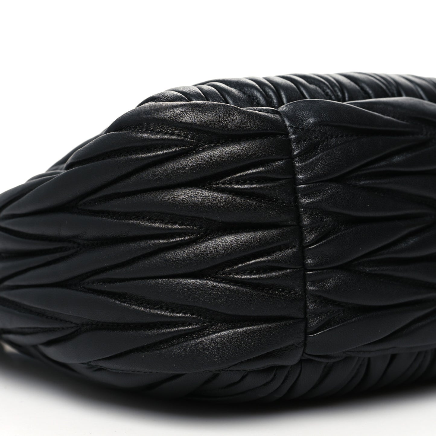 Nappa Matelasse Wander Large Hobo Black