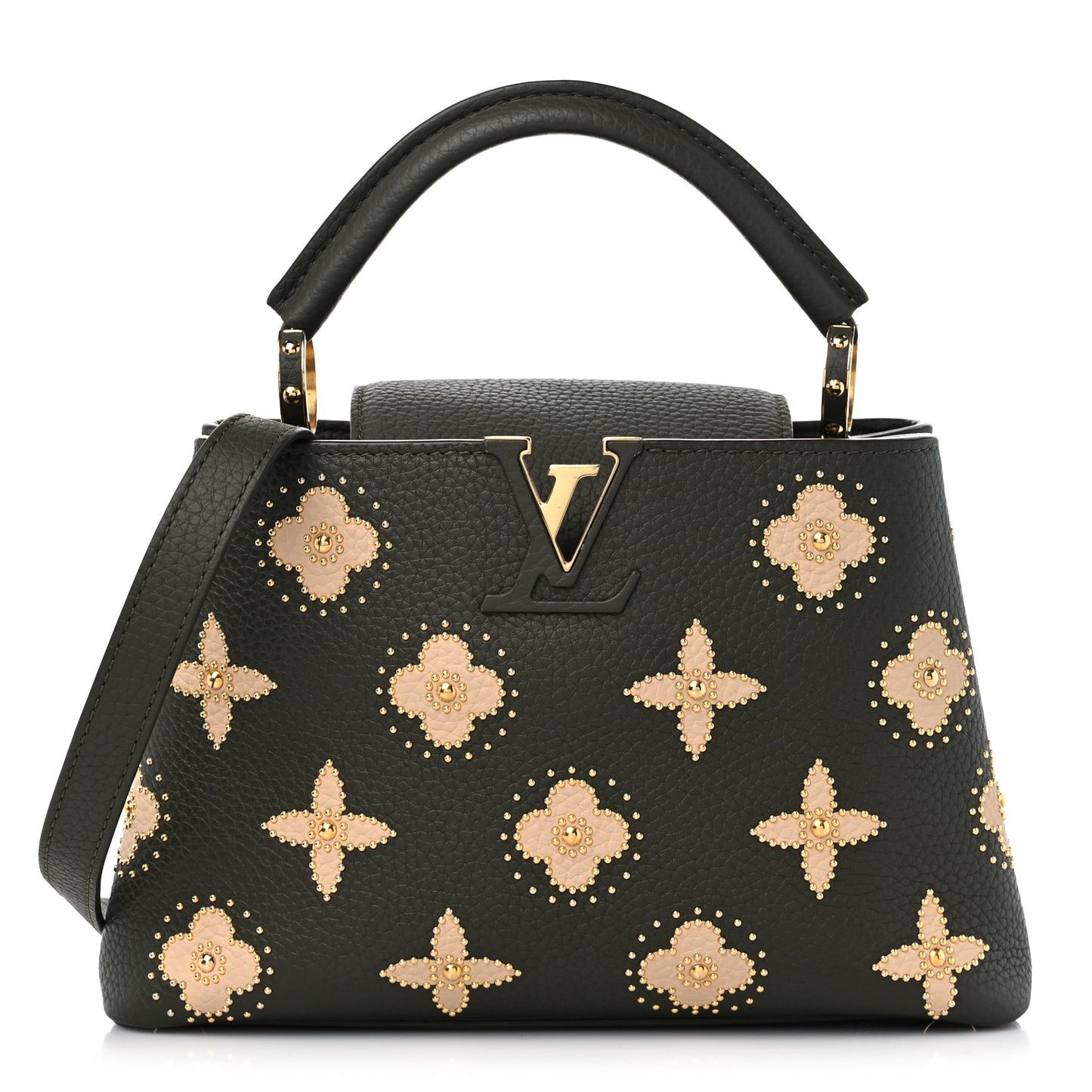 Taurillon Flowers Capucines BB Khaki